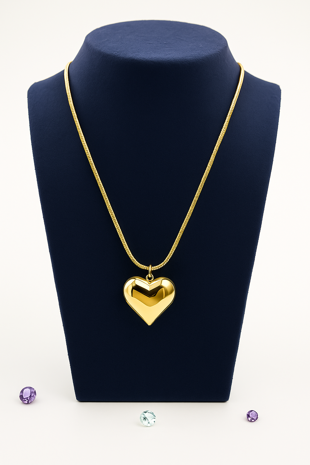 Gold Heart Necklace